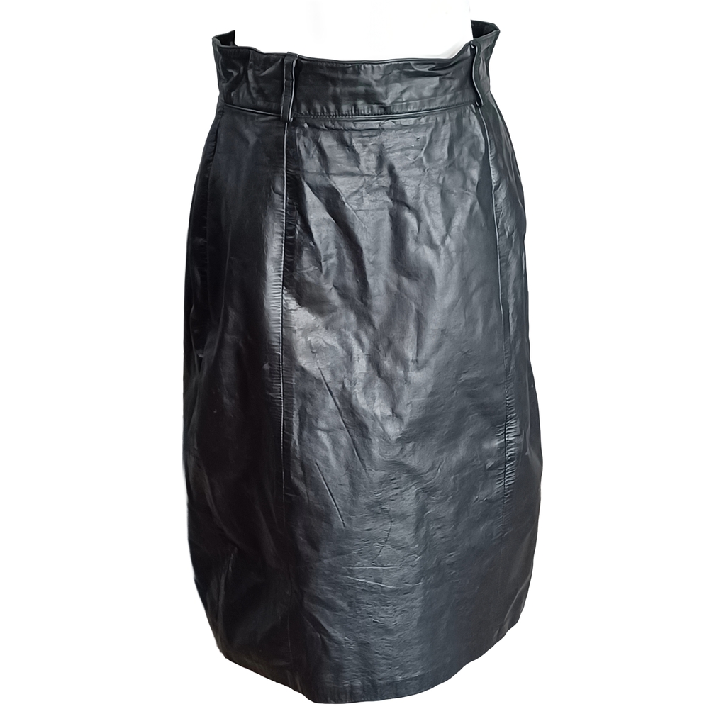 LAURICE LEATHER PENCIL SKIRT SIZE 13/14